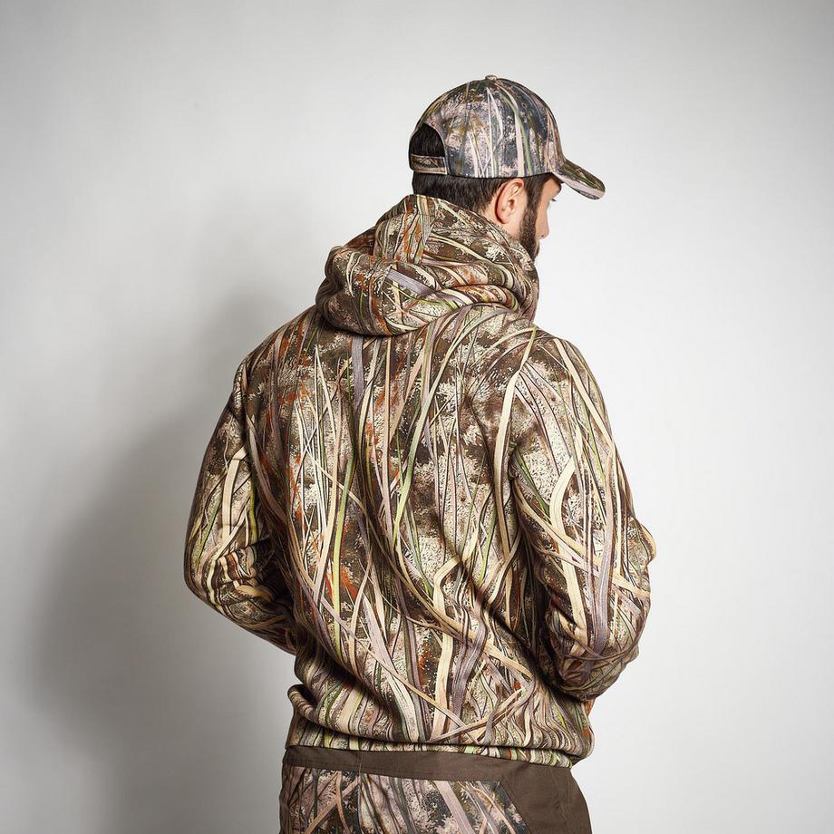 SOLOGNAC  Felpa calda camouflage caccia cotone 