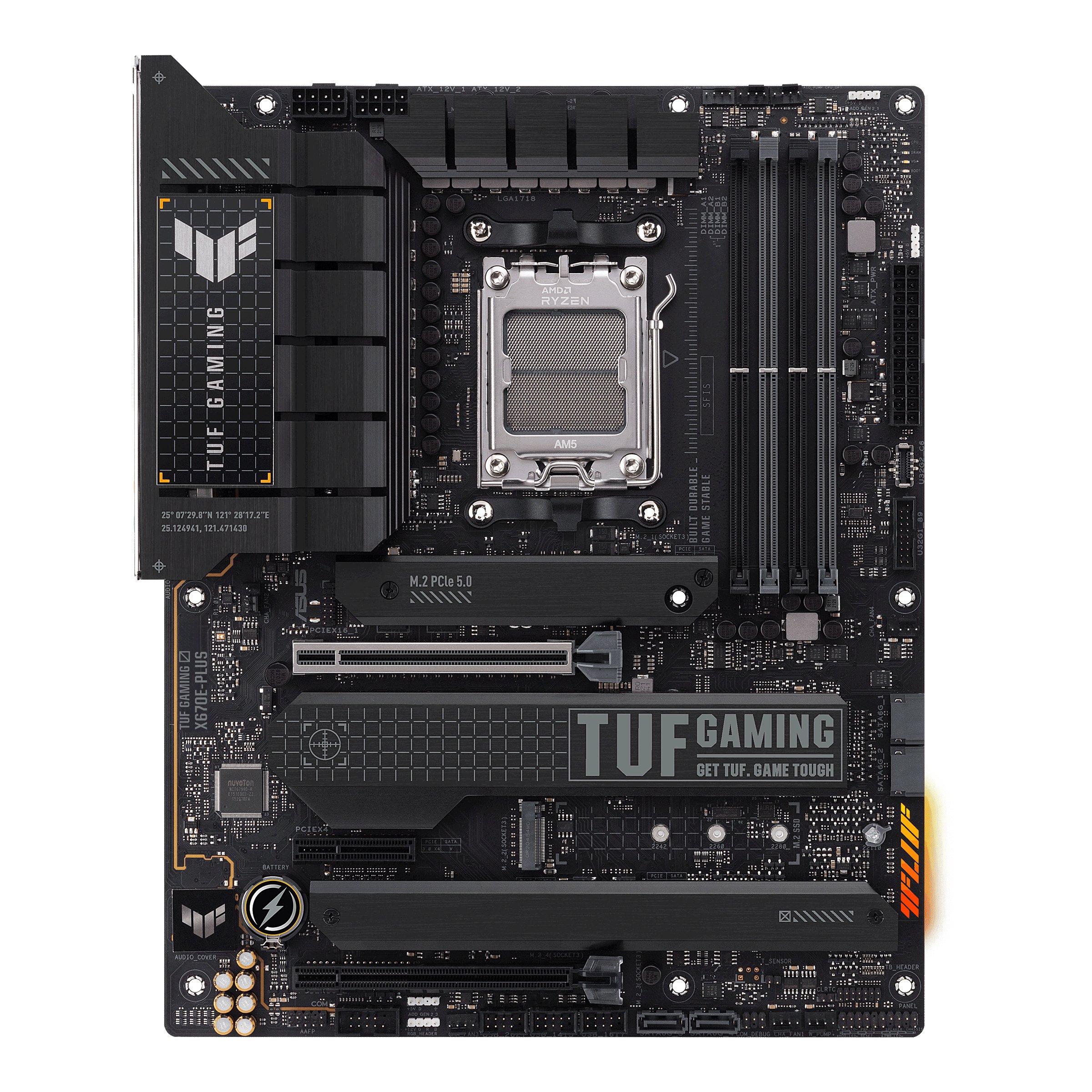 ASUS  TUF GAMING X670E-PLUS AMD X670 Buchse AM5 ATX 