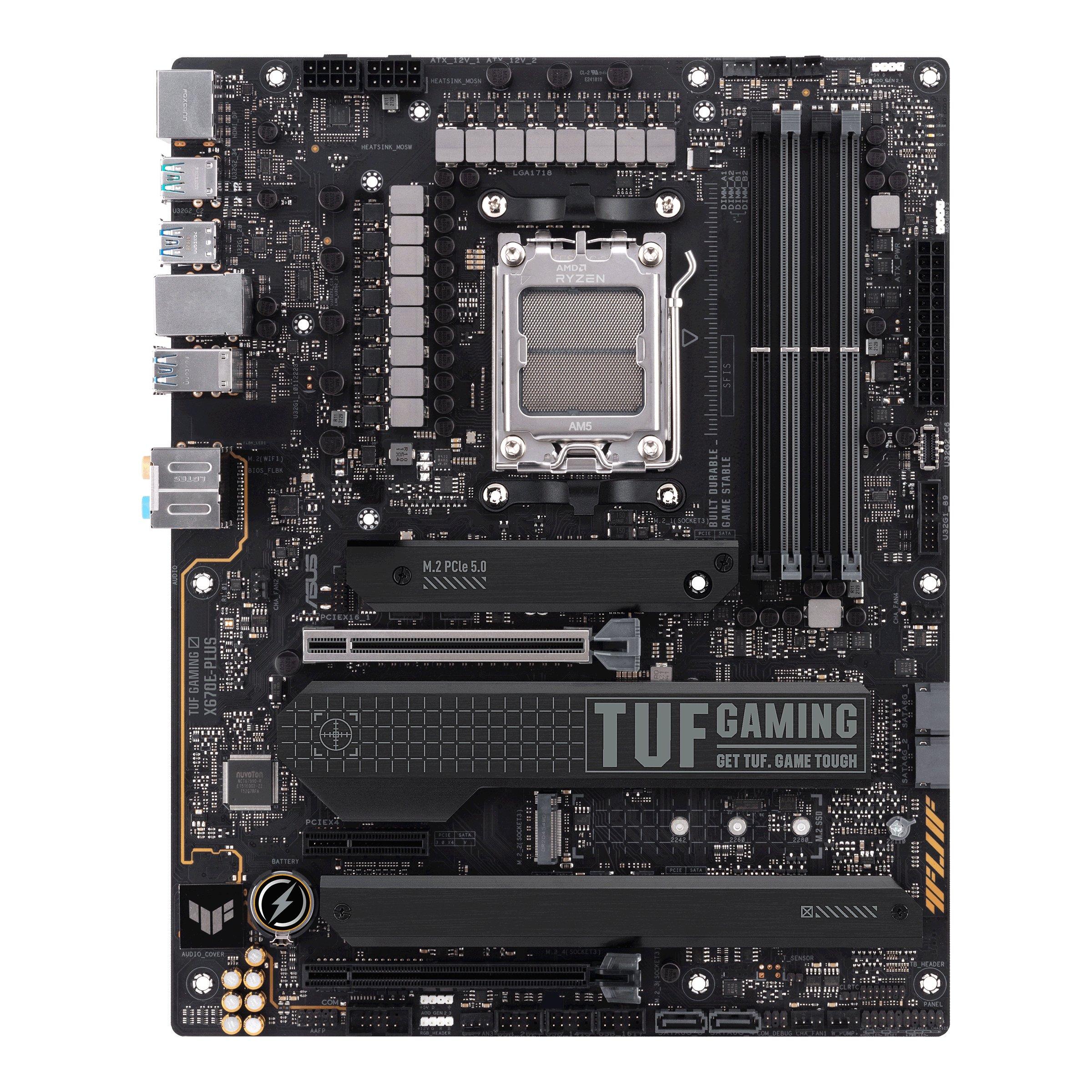 ASUS  TUF GAMING X670E-PLUS AMD X670 Buchse AM5 ATX 