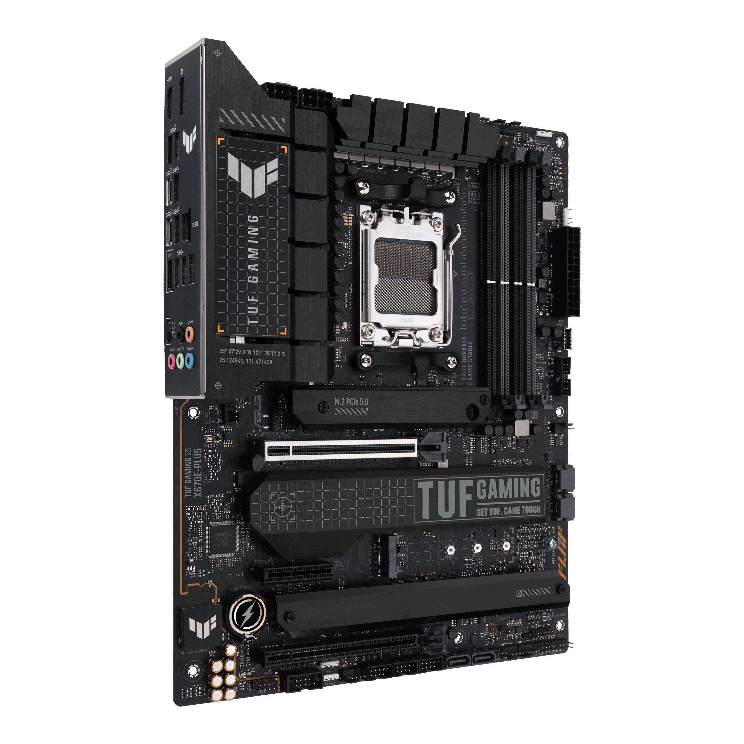 ASUS  TUF GAMING X670E-PLUS AMD X670 Buchse AM5 ATX 