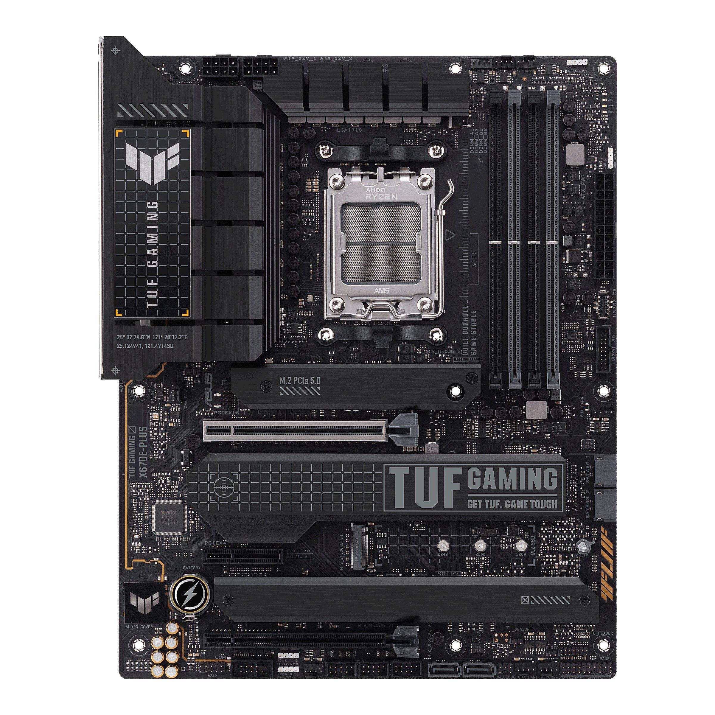 ASUS  TUF GAMING X670E-PLUS AMD X670 Buchse AM5 ATX 