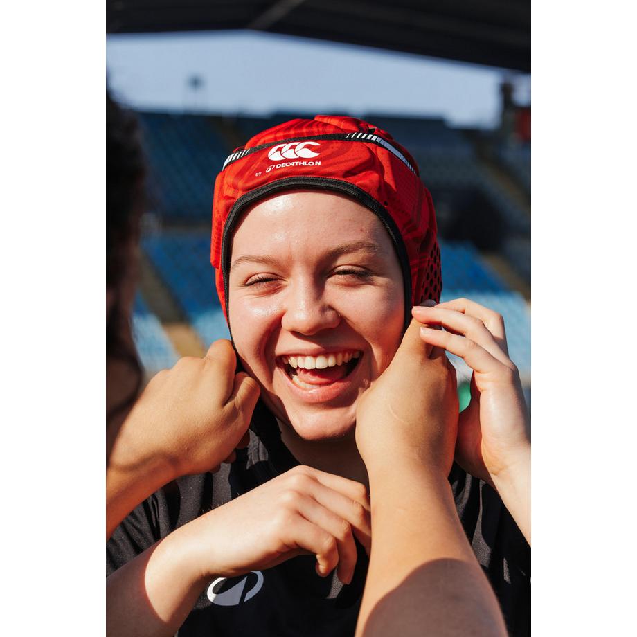 DECATHLON  Casque de rugby adulte, Casque R500 Decathlon | Canterbury rouge 