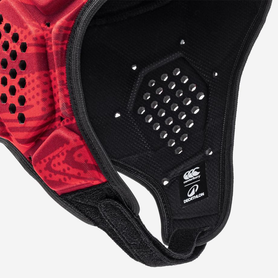 DECATHLON  Casque de rugby adulte, Casque R500 Decathlon | Canterbury rouge 