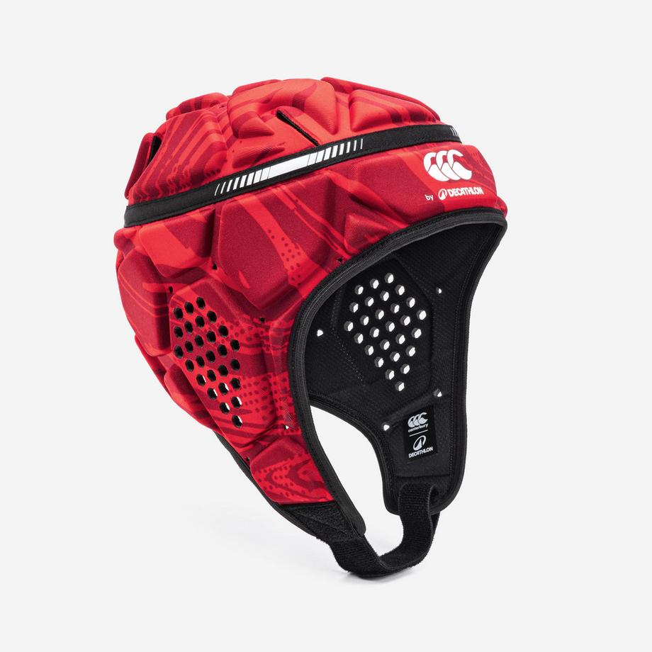 Casque de rugby adulte, Casque R500 Decathlon | Canterbury rouge