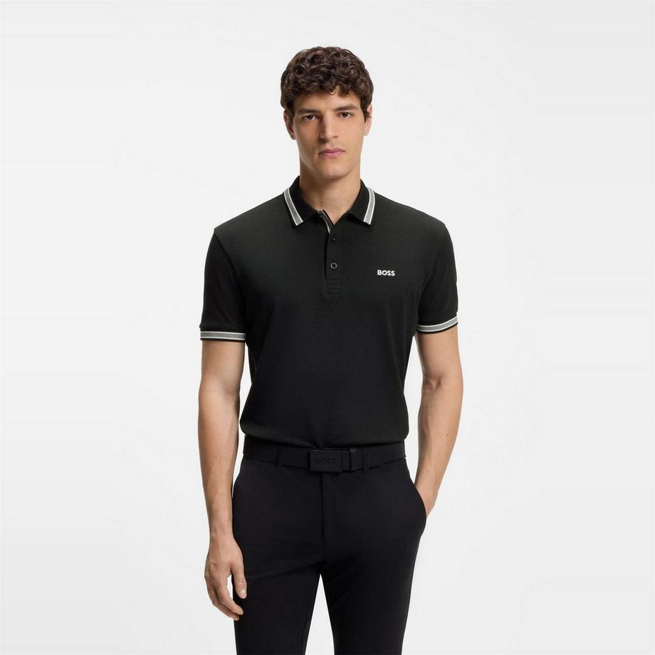 BOSS Paddy Maglietta Polo con Punta a Contrasto  