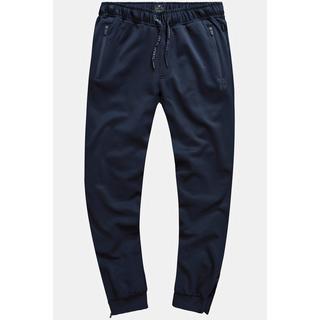 JP1880  Pantaloni sportivi da tennis con cintura elastica e orlo con zip 