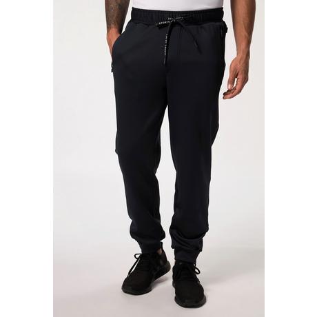 JP1880  Pantaloni sportivi da tennis con cintura elastica e orlo con zip 