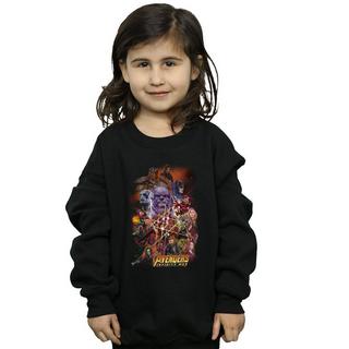 MARVEL  Avengers Infinity War Character Poster Sweatshirt 