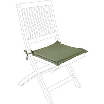 Coussin de jardin Olefin vert assise carrée 4