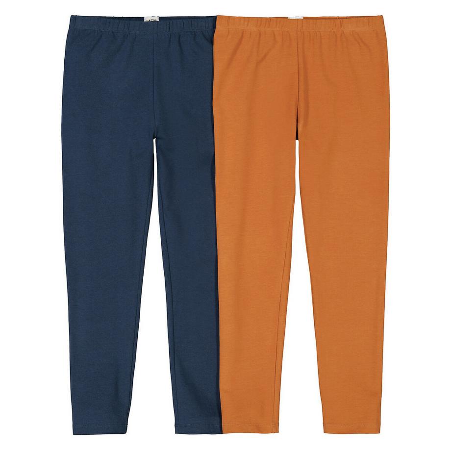 La Redoute Collections  2er-Pack unifarbene Leggings 
