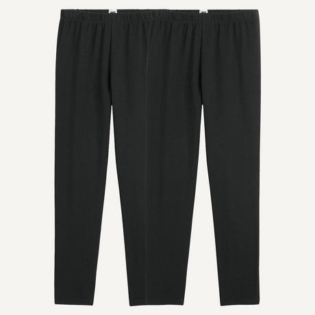 La Redoute Collections  2er-Pack unifarbene Leggings 