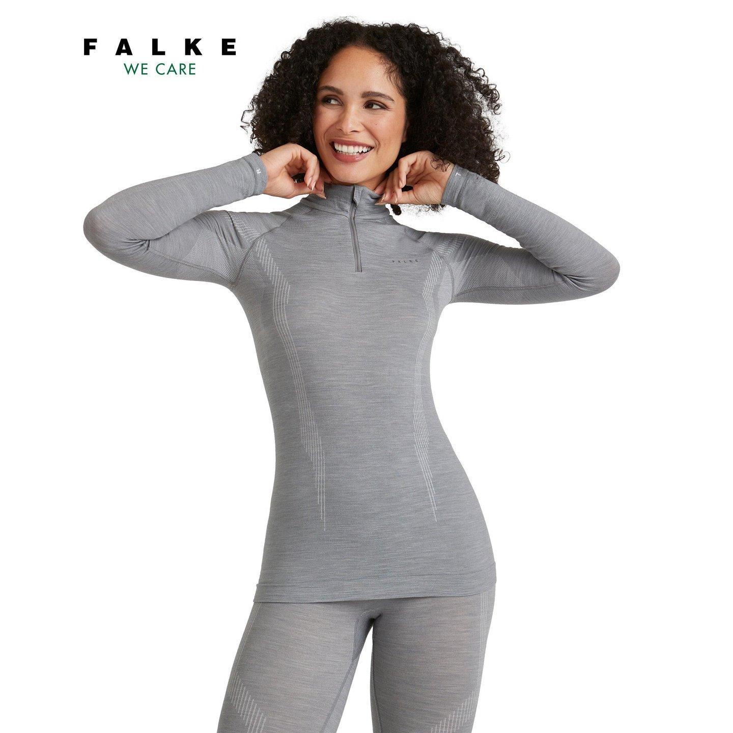 FALKE  Langarmshirt, Frau Falke Wool-Tech 