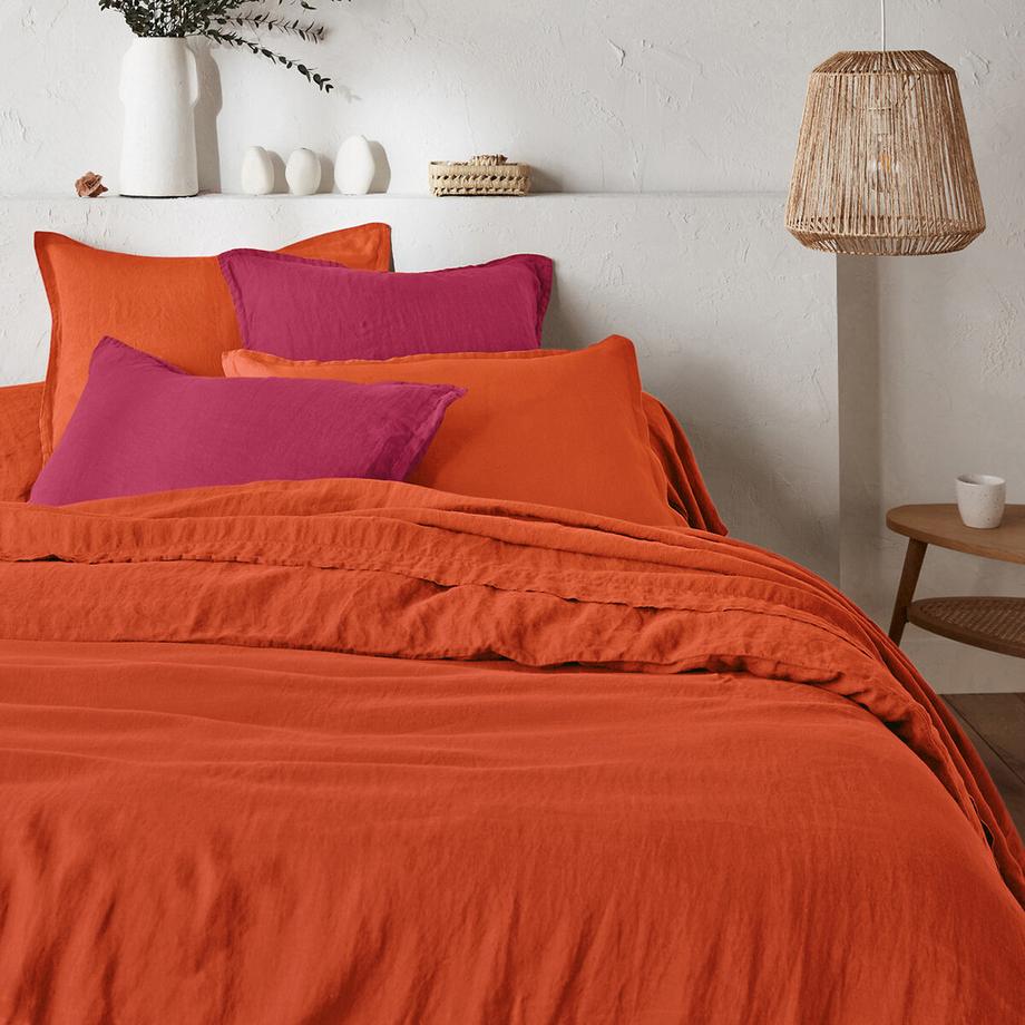 La Redoute Intérieurs Linot Fodera per cuscino e bolster in lino prelavato  