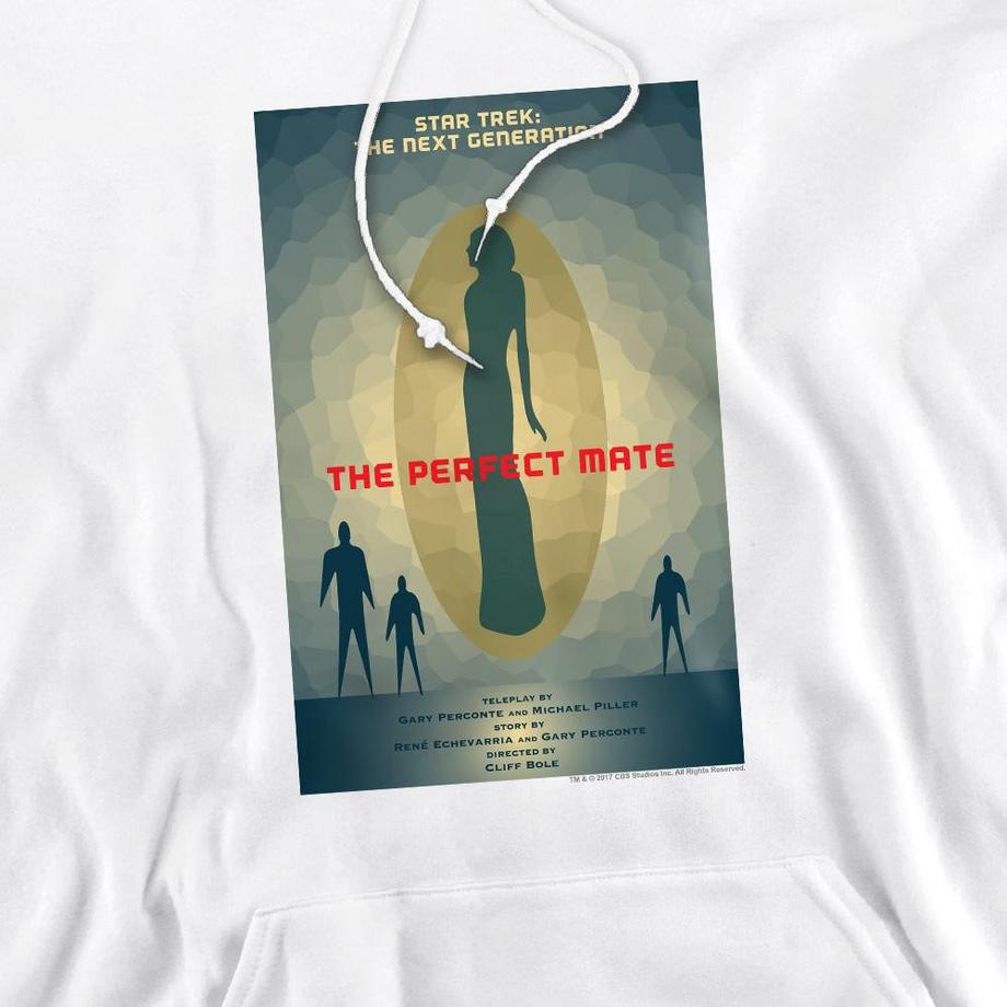 Star Trek The Next Generation Season 5 Episode 21 Felpa con cappuccio  