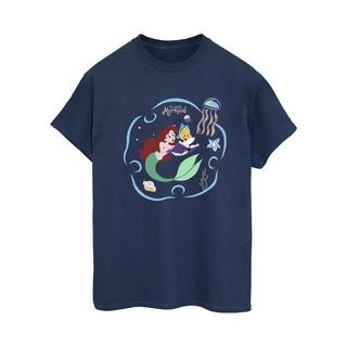 Disney The Little Mermaid Reading A Book T-Shirt  