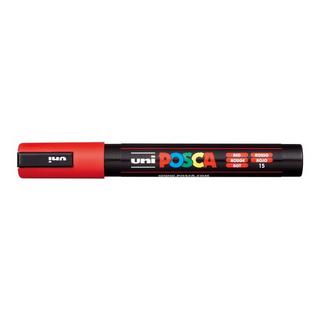 uni-ball UNI-BALL Posca Marker 1,8-2,5mm PC-5M RED rot, Rundspitze  