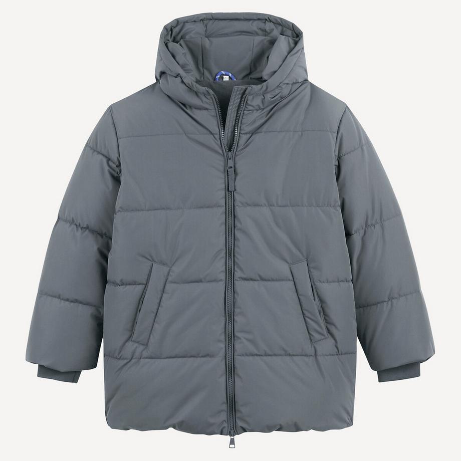 La Redoute Collections  Langer Steppmantel mit Kapuze 