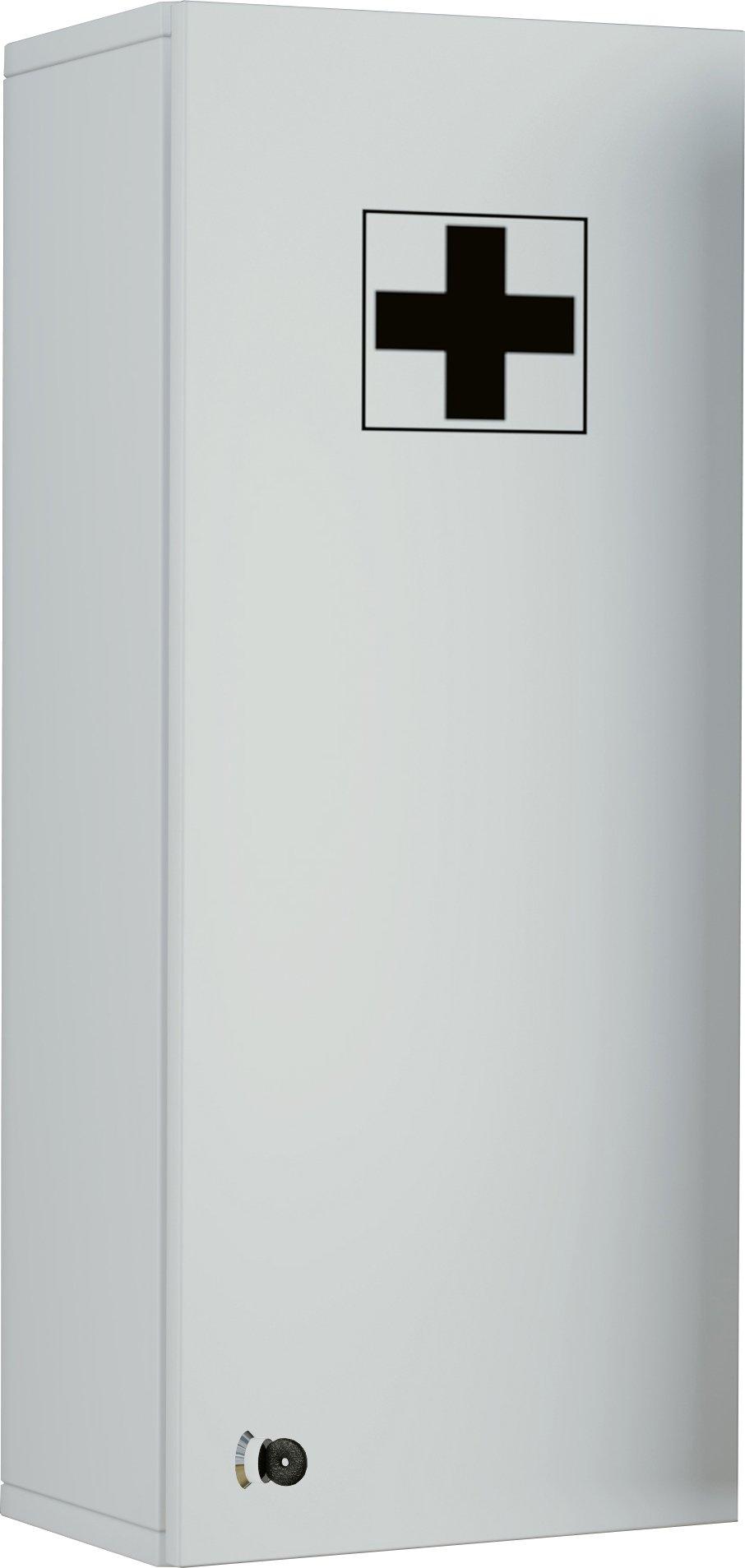 VCM Armoire à pharmacie Armoire à pharmacie murale Armoire verrouillable Medasa L  