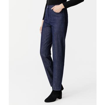 Pantalon 3 statures en toile souple et confortable.