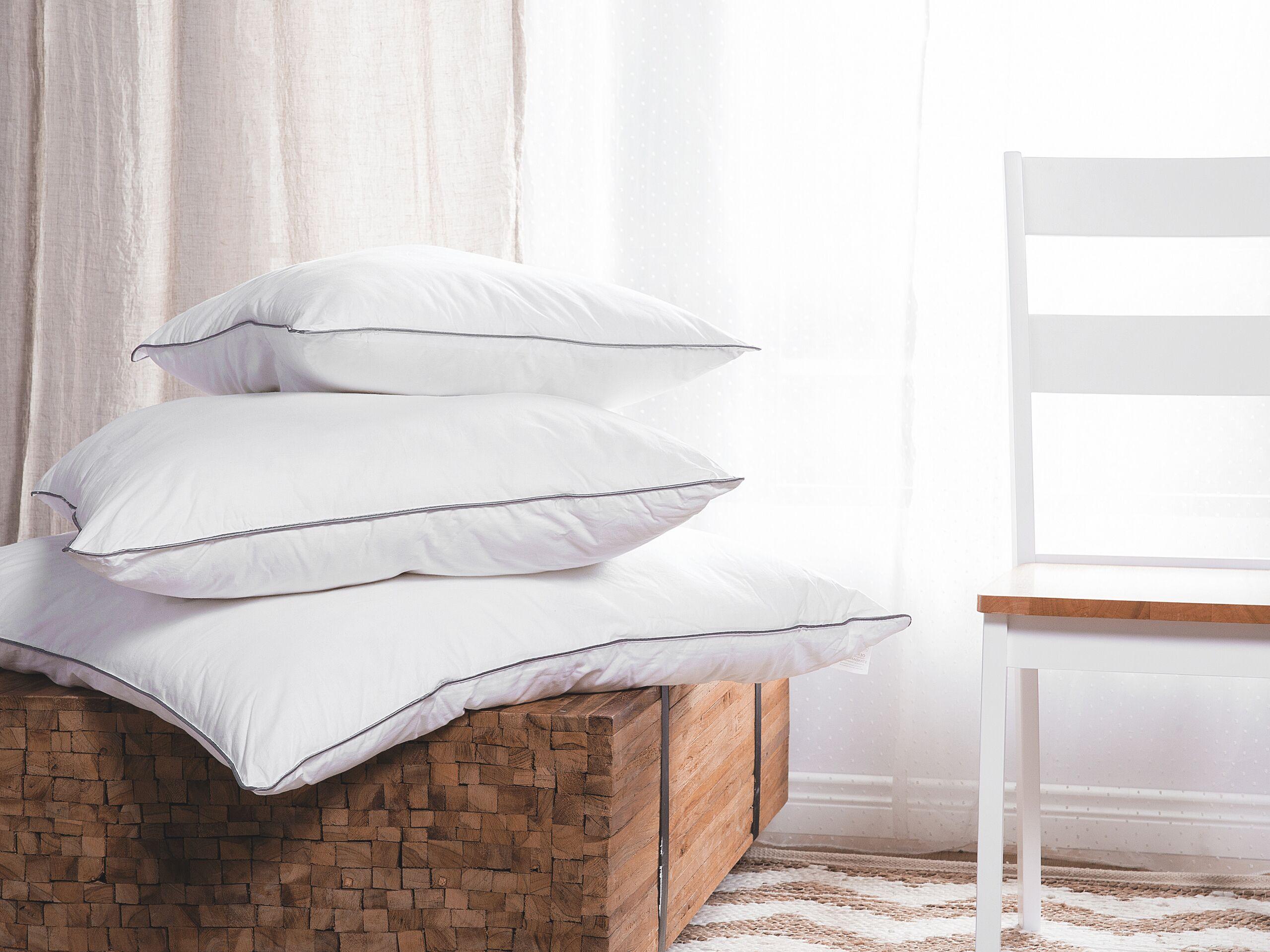 Beliani Pelister Cotone Japara Guanciale Set di 2  