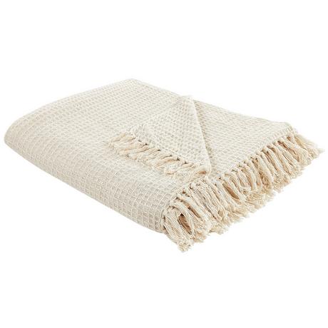 Beliani Coperta en Cotone Boho MALU  