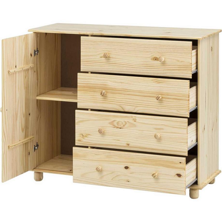 mutoni Kommode Bronda Kiefernholz natur 102  