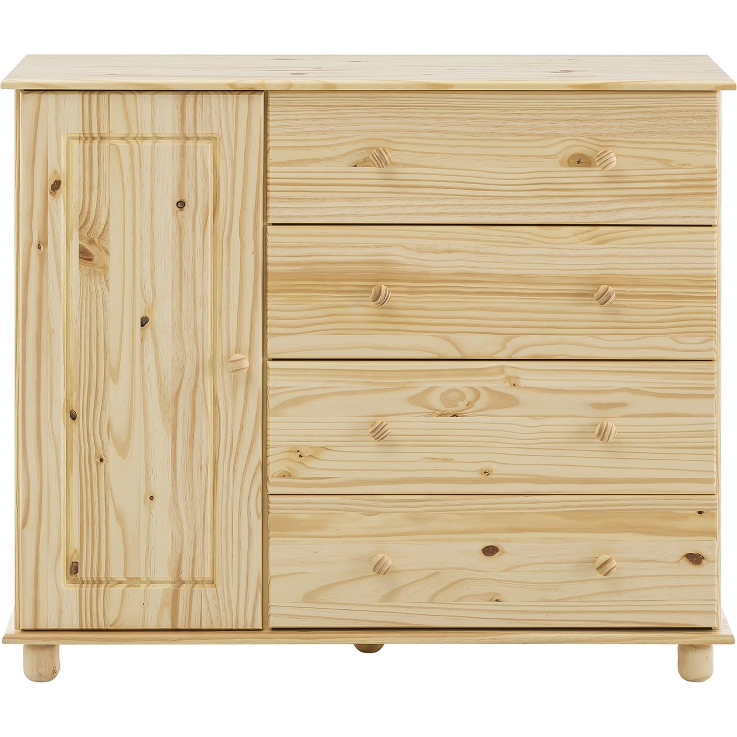 mutoni Commode Bronda pin naturel 102  