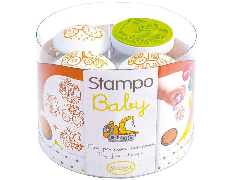 Image of Aladine Stampo Baby Baumaschinen (4Stempel)