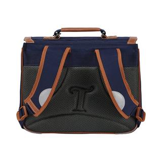 Tann's Cartable uni bleu 38cm-0  