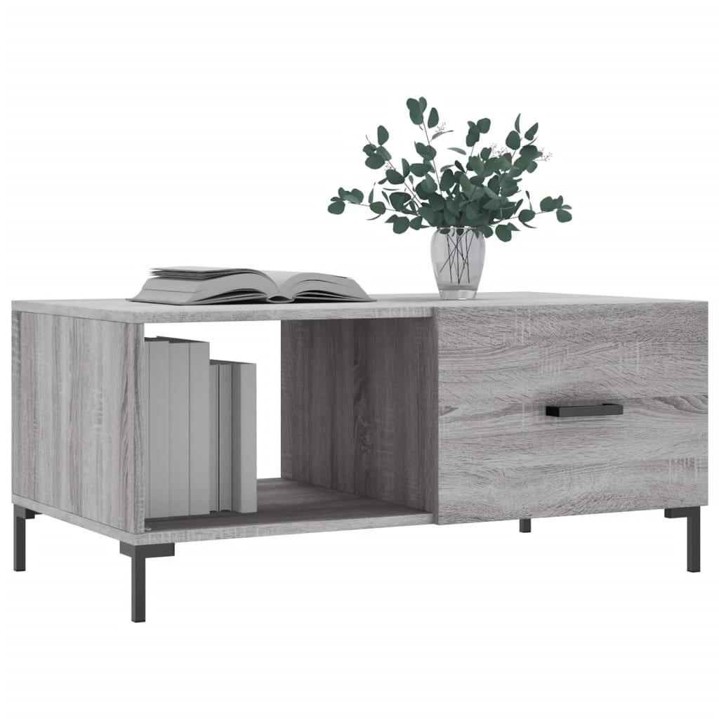 VidaXL Table basse bois d'ingénierie  