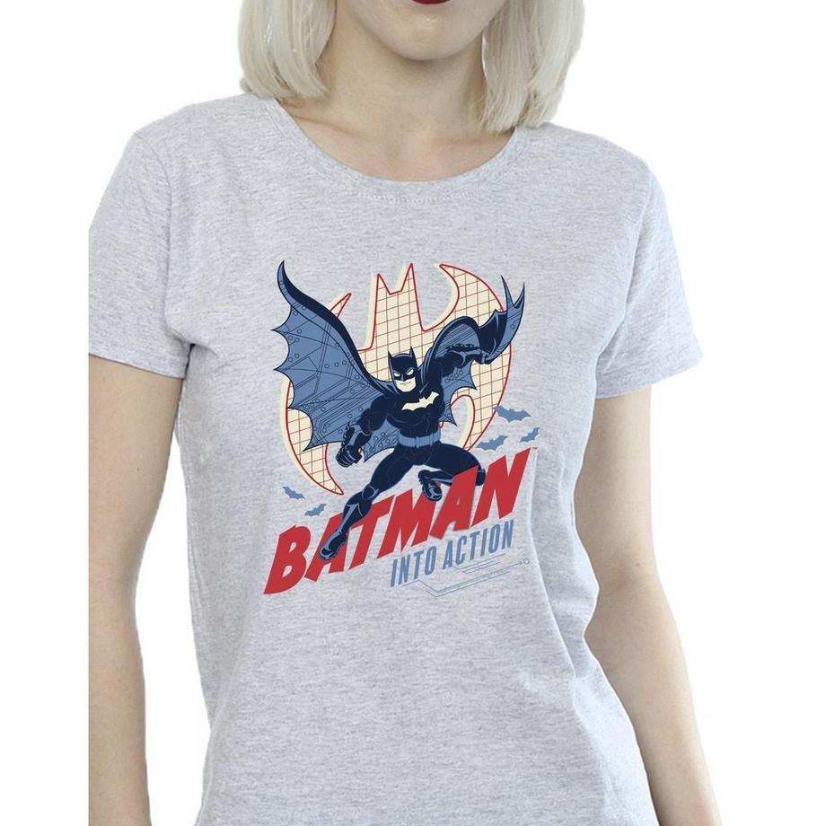 DC COMICS Batman Into Action T-Shirt  