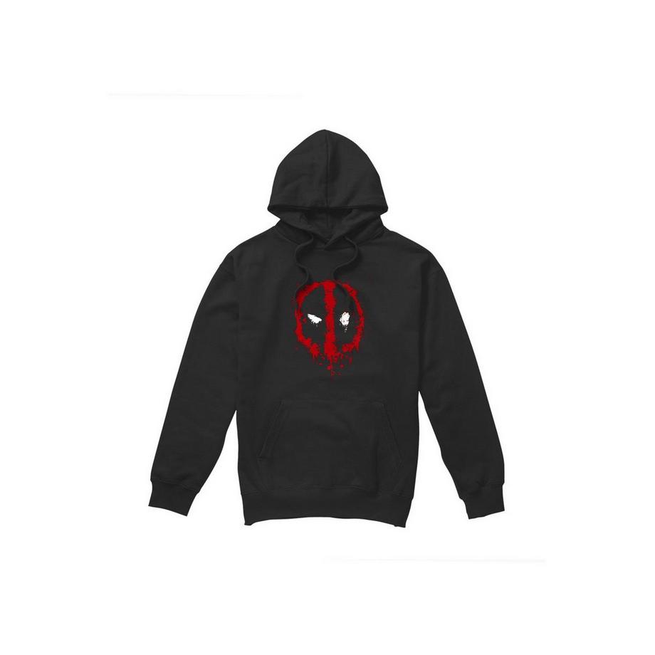 MARVEL Deadpool Stampa Grafica Felpa con Cappuccio  