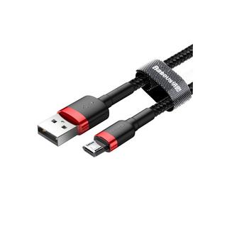Baseus  Cafule cavo USB 2 m USB A Micro-USB A Nero, Rosso 