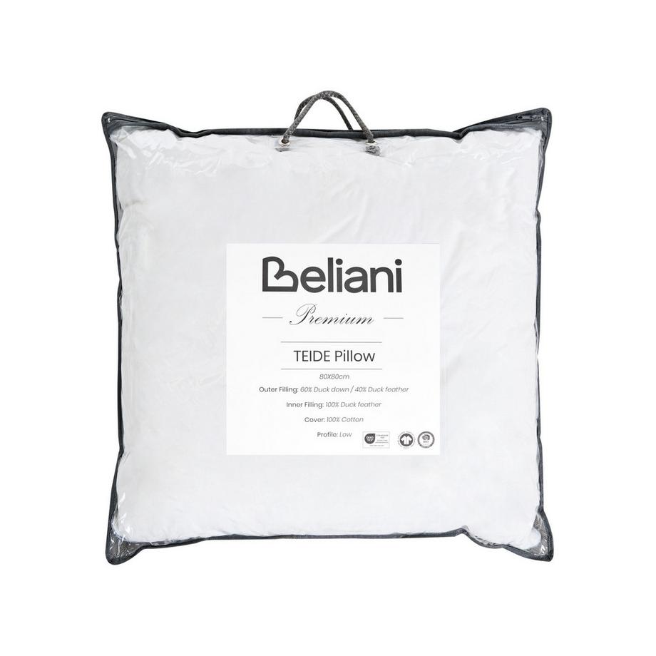 Beliani Teide Cuscino a 3 camere in Cotone  