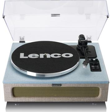 Lenco LS-440 piatto audio Giradischi con trasmissione a cinghia Blu, Grigio talpa Automatico