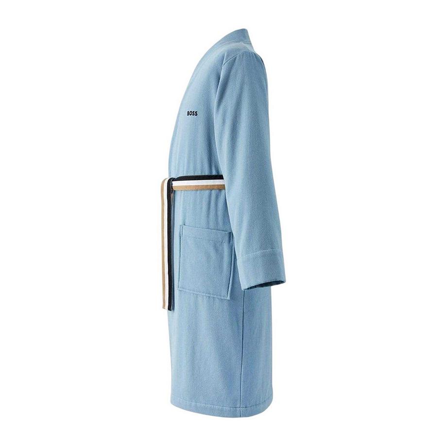 BOSS Accappatoio Blinea Kimono con Dettaglio a Righe  