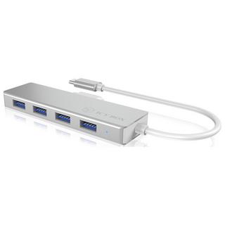 ICY Box  ICY BOX USB 3.0 Type-C Hub silver IB-HUB1425-C with 4 USB ports 