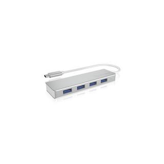 ICY Box  ICY BOX USB 3.0 Type-C Hub silver IB-HUB1425-C with 4 USB ports 