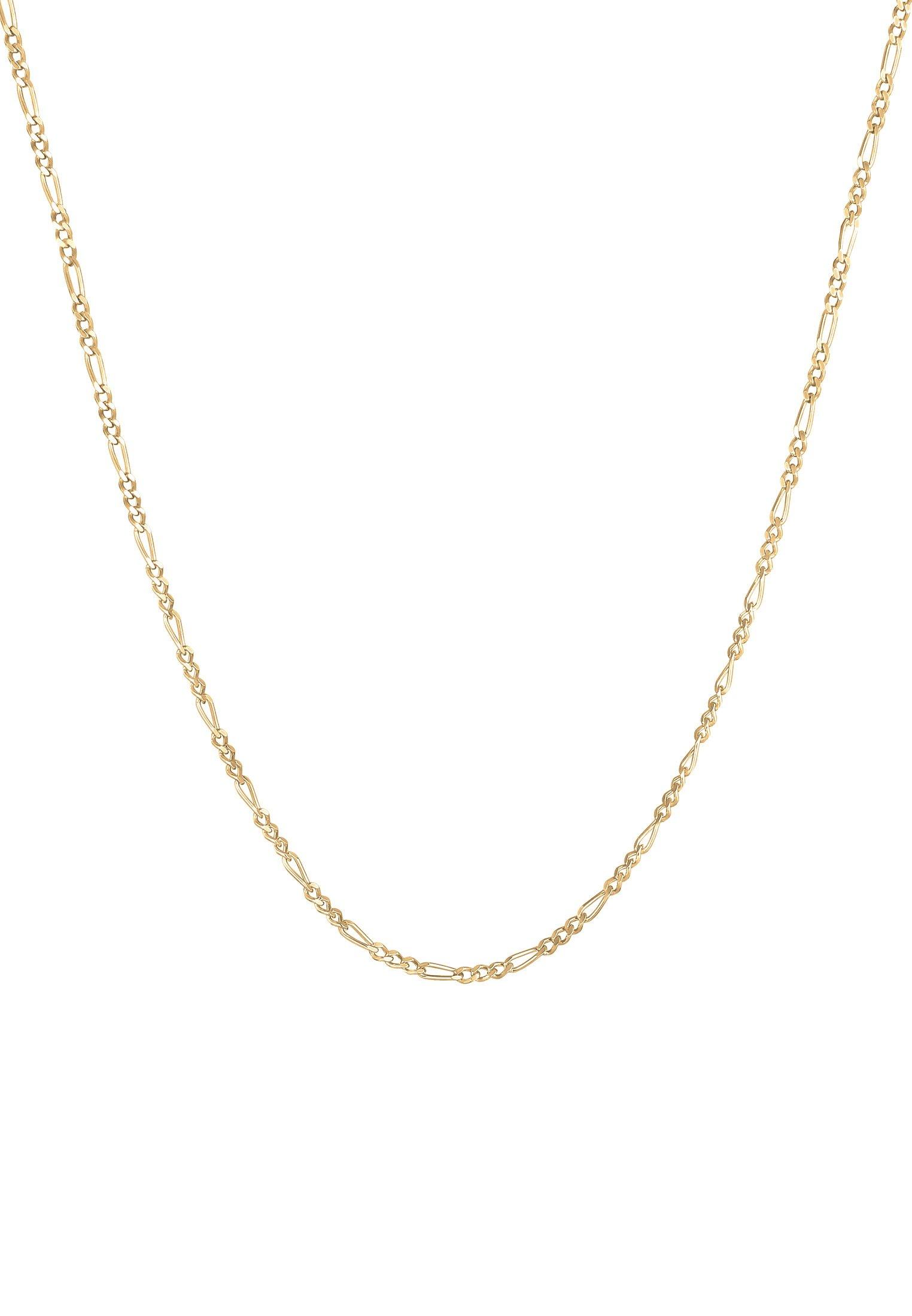 Kuzzoi  Halskette Männer Figarokette Massiv Oxidiert 925 Silber 