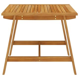 VidaXL Table à manger de jardin bois d'acacia  