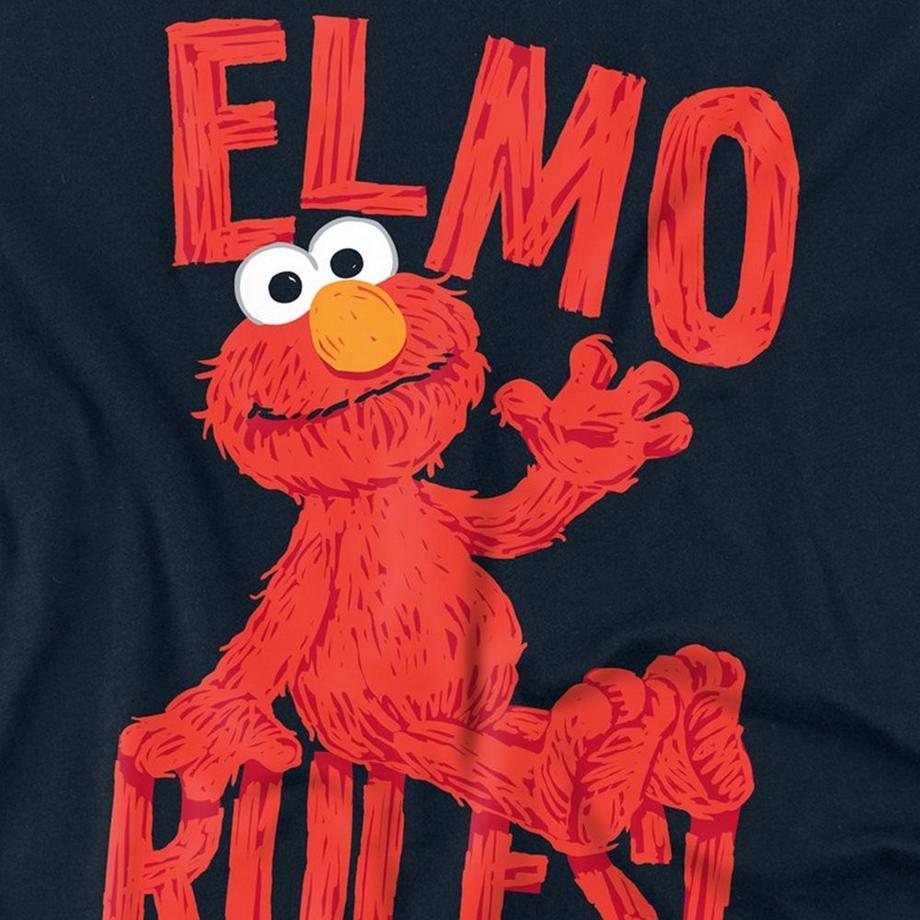 Sesame Street T-Shirt Manches Longues Elmo Rules  