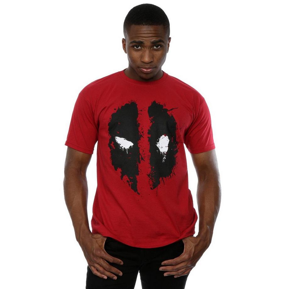 Deadpool Splatter Kurzarm T-Shirt  
