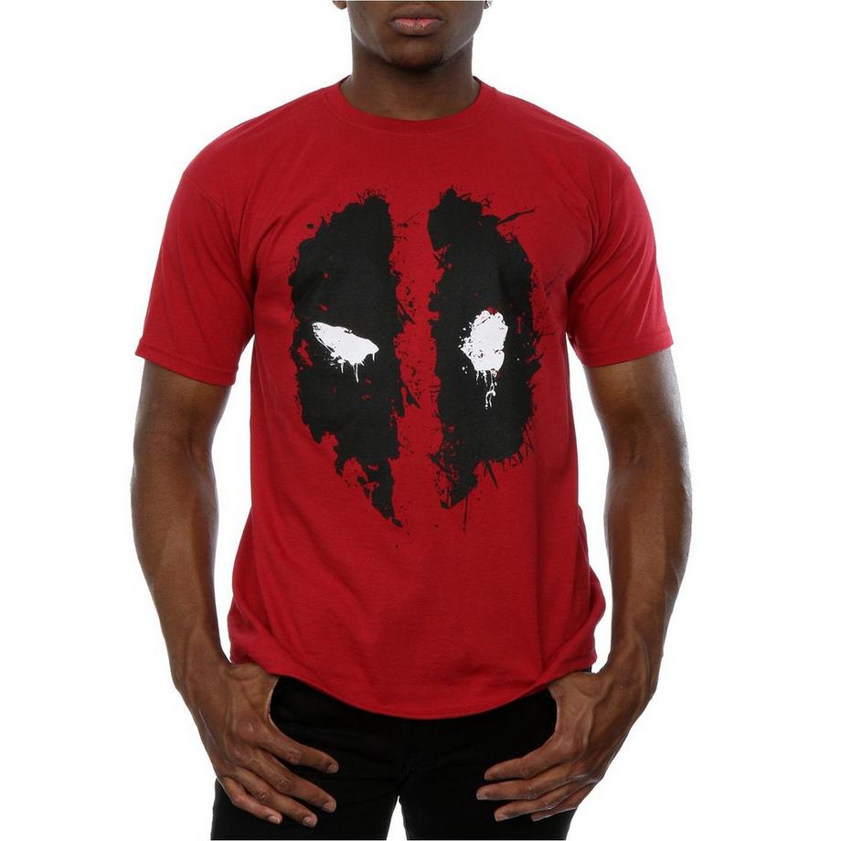 Deadpool Splatter Kurzarm T-Shirt  