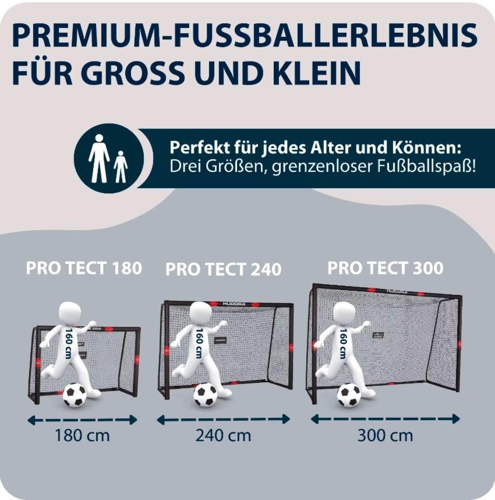 HUDORA  Fussballtor Pro Tect 180 
