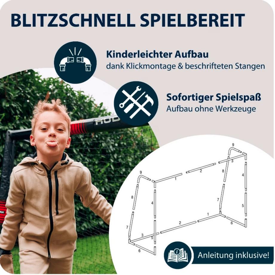 HUDORA  Fussballtor Pro Tect 180 