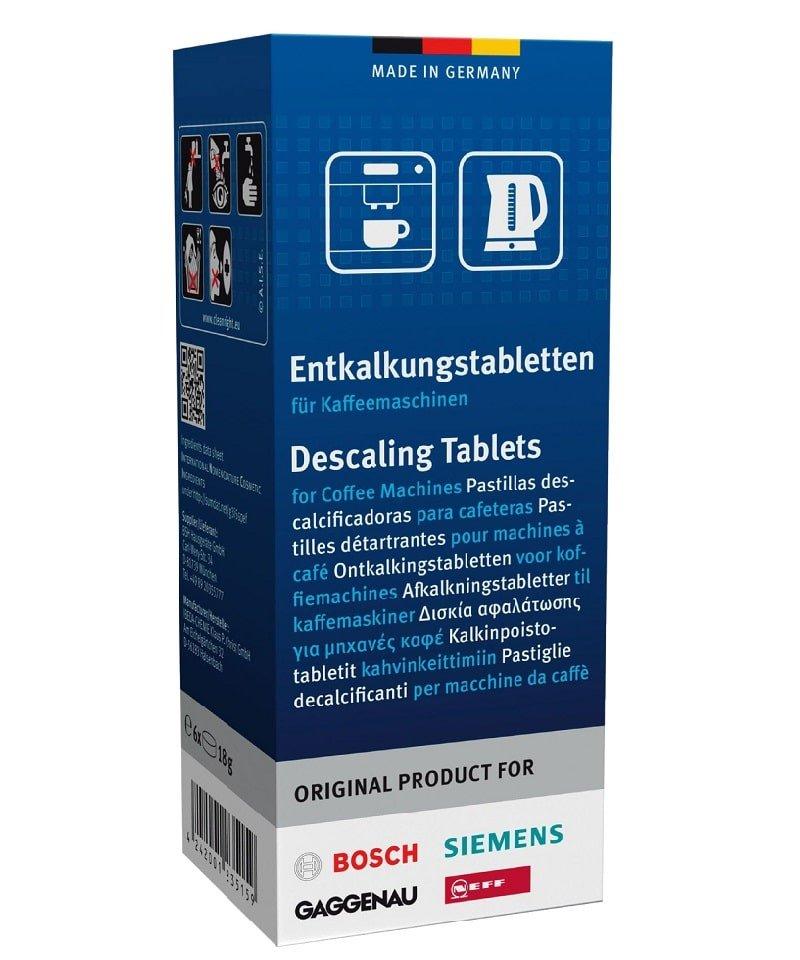 Bosch Tablette anticalcaire, Cafetière 6 pcs  