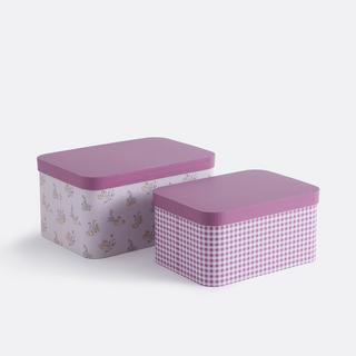 La Redoute Intérieurs 2er-Set Aufbewahrungsboxen Swan  