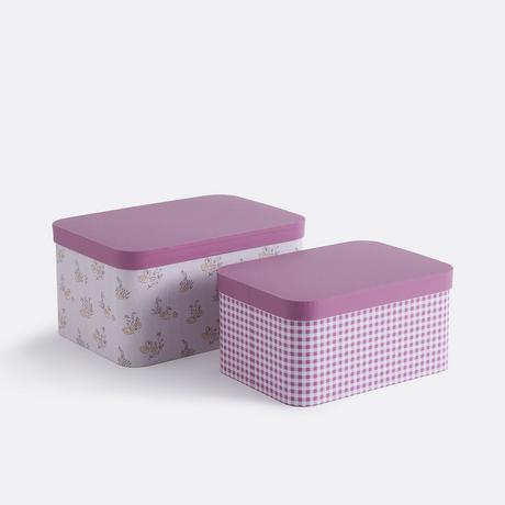 La Redoute Intérieurs 2er-Set Aufbewahrungsboxen Swan  