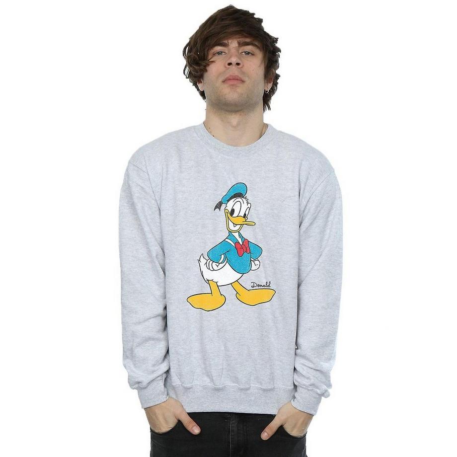 Disney Sweatshirt Classique Imprimé Donald Duck  