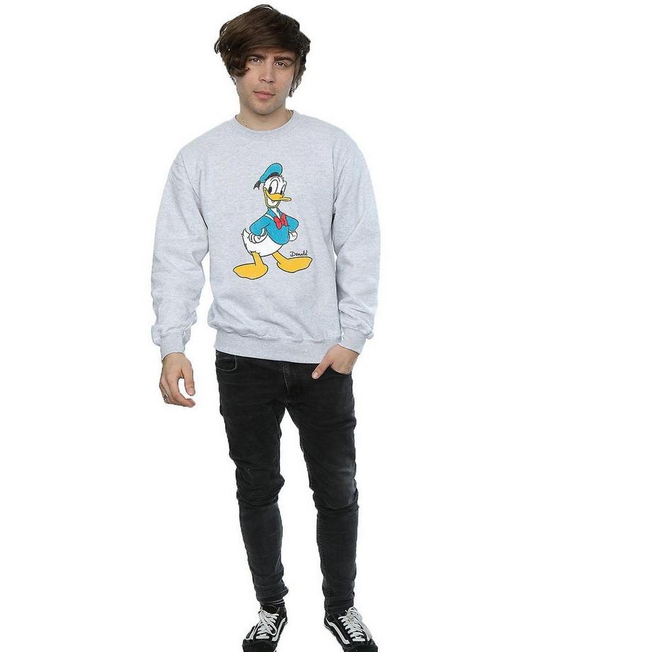 Disney Sweatshirt Classique Imprimé Donald Duck  